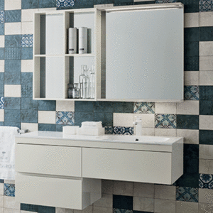 Комплект мебели для ванной PS13 OASIS Passepartout