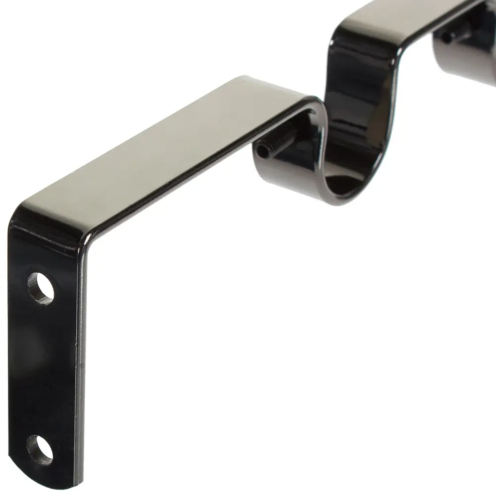 Держатель двухрядный простой 14 см цвет оникс INSPIRE STLM-2182680 - Вид №1