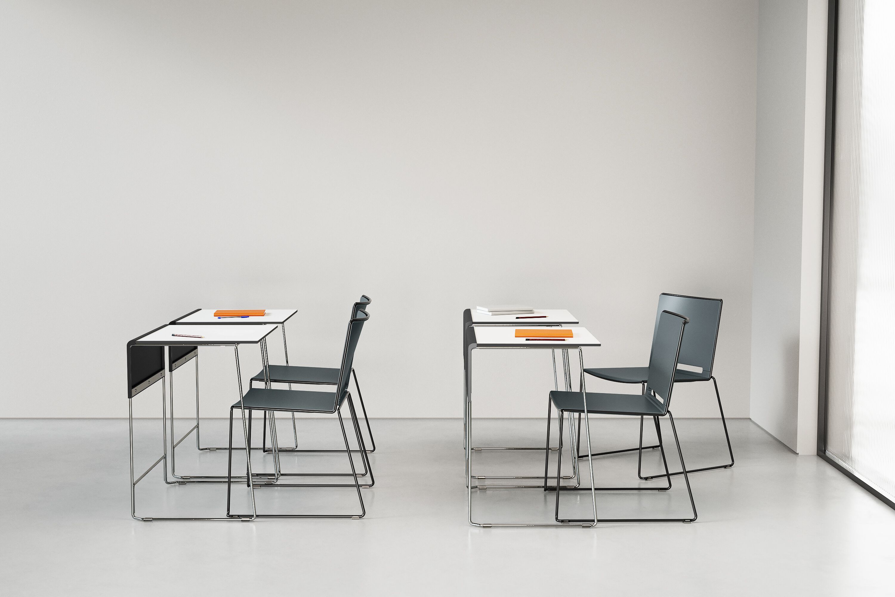 Штабелируемый стул для салазок IBEBI мульти ARCH-00116011 - Вид №7