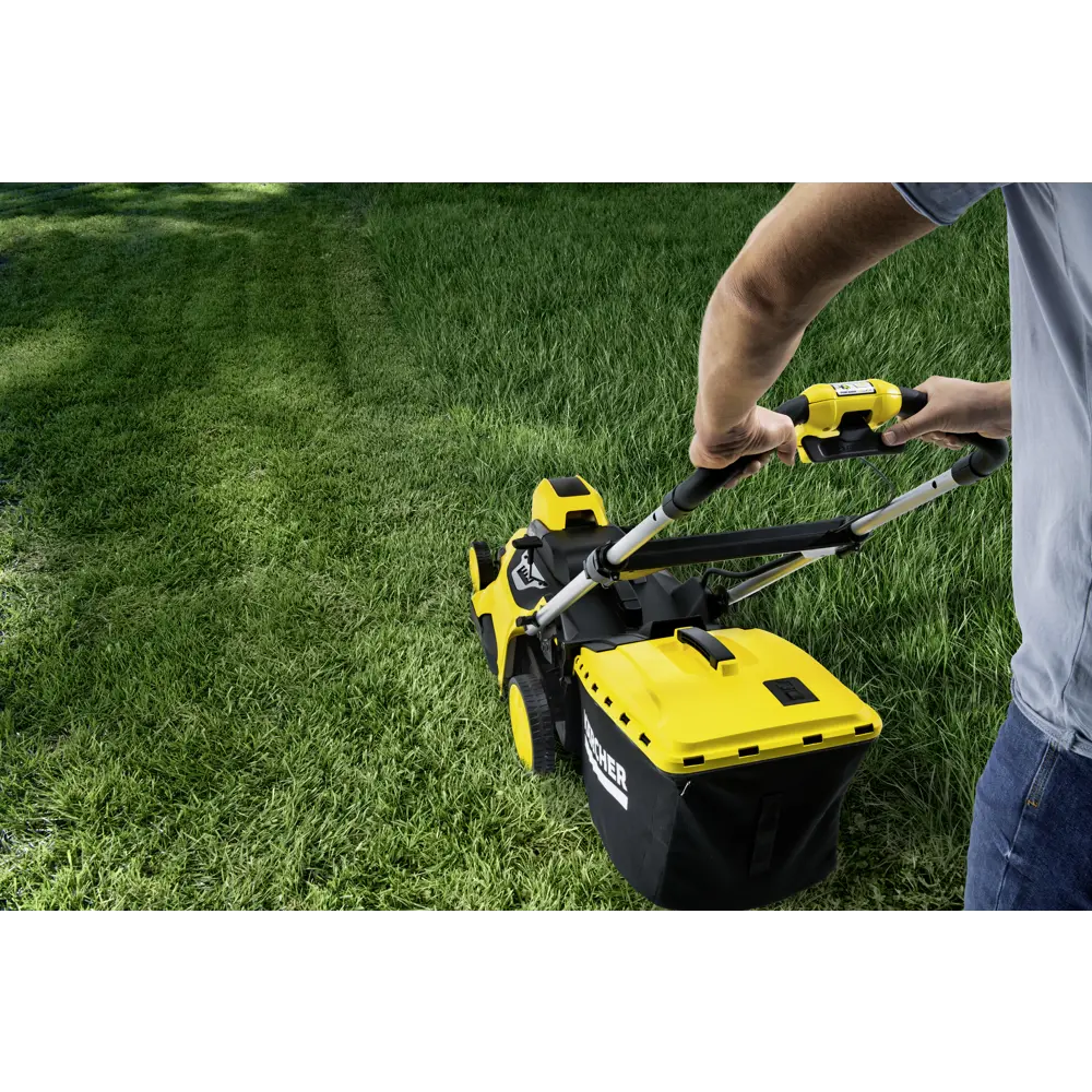 Газонокосилка аккумуляторная Karcher LMO Battery 36-46 36 В 46 см АКБ и ЗУ не входит в комплект STLM-2157544 - Вид №7