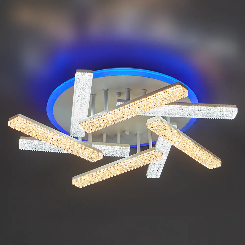 Люстра потолочная De City Оскар 8x10 Вт+22 Вт RGB LED 220 В с пультом управления STLM-2001293 - Вид №27