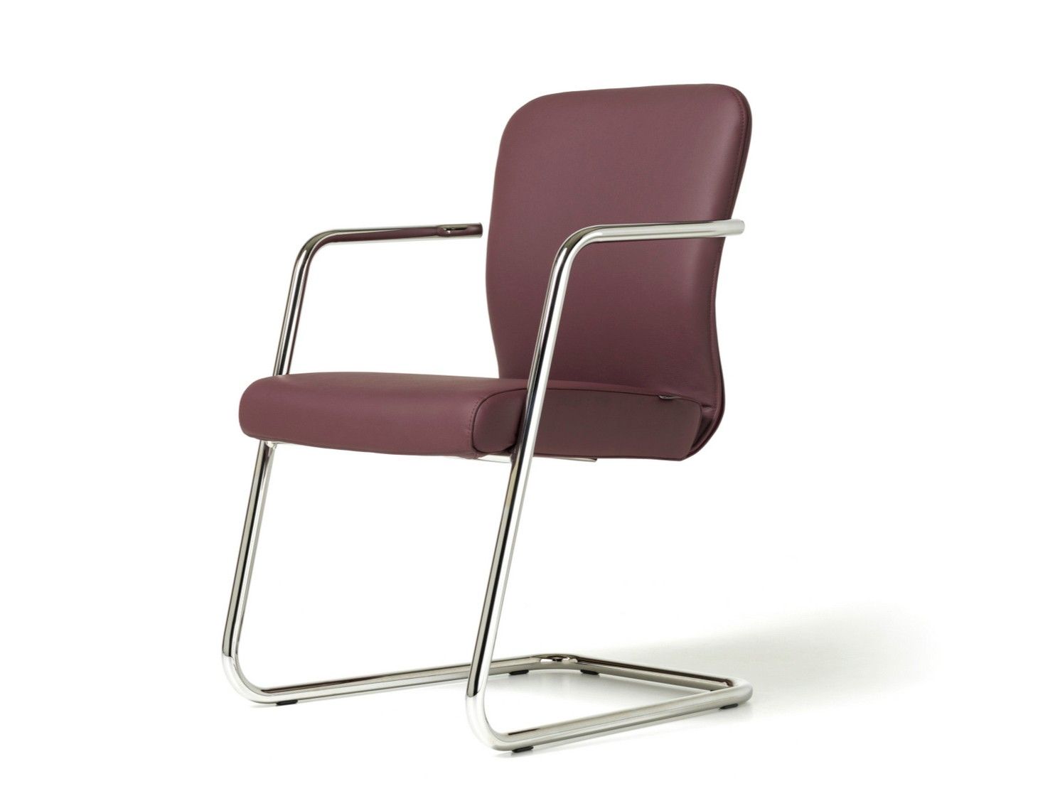 Кожаный консольный операционный офисный стул с подлокотниками Diemme хафпайп ARCH-00128184 - Вид №1