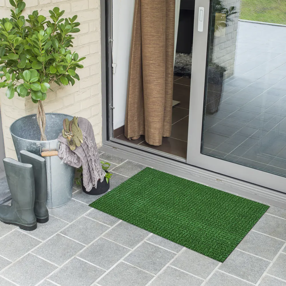 Коврик Garden 40x70 см, полиэтилен, цвет зелёный 82386003 STLM-2033038 Santreyd  - Вид №4