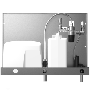 T590 Бесконтактный модуль Мыло-Вода-Воздух с насадками, для установки за зеркалом duten