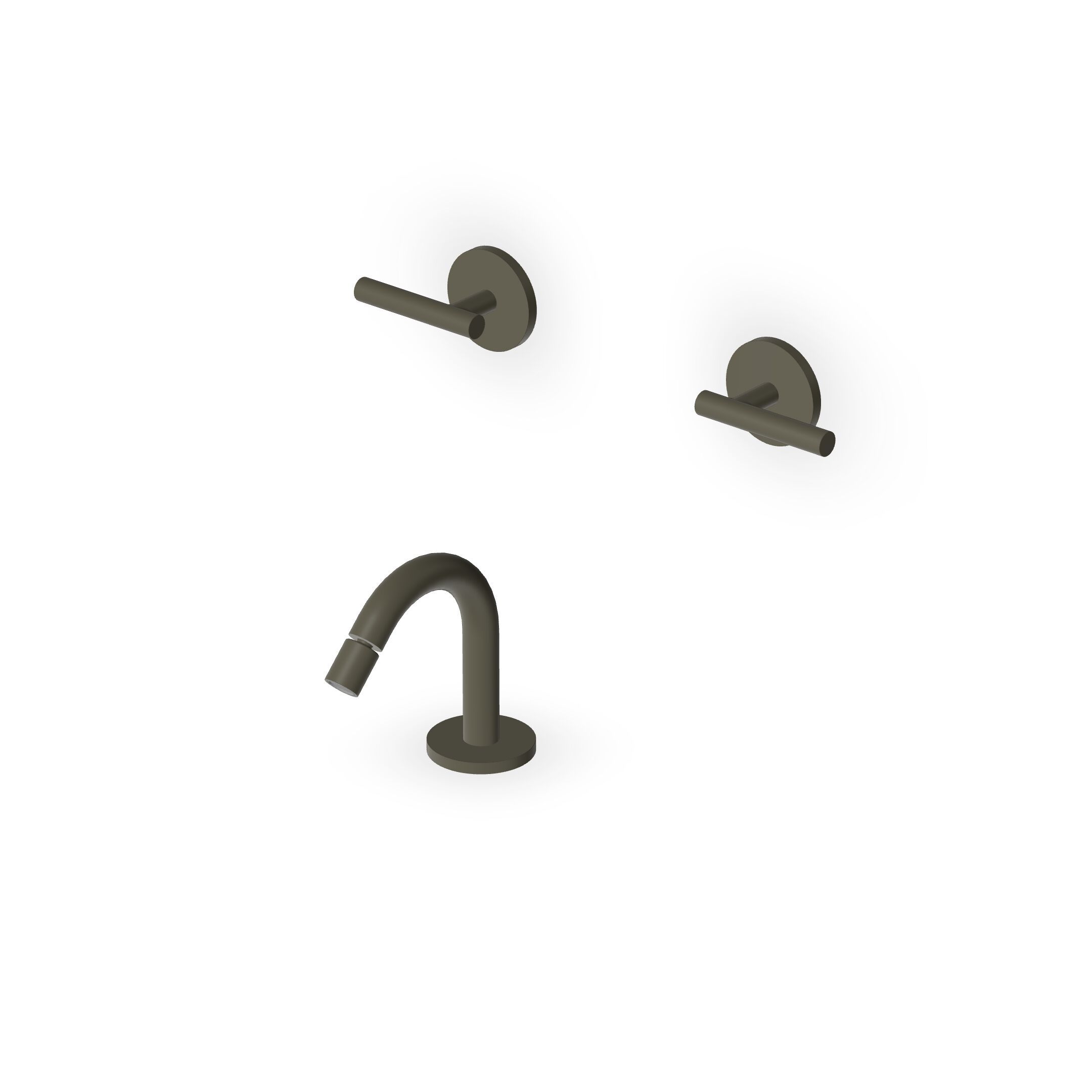 Смеситель для биде с 3 отверстиями и ограничителем расхода Zucchetti Pan S ARCH-00039679 - Вид №16