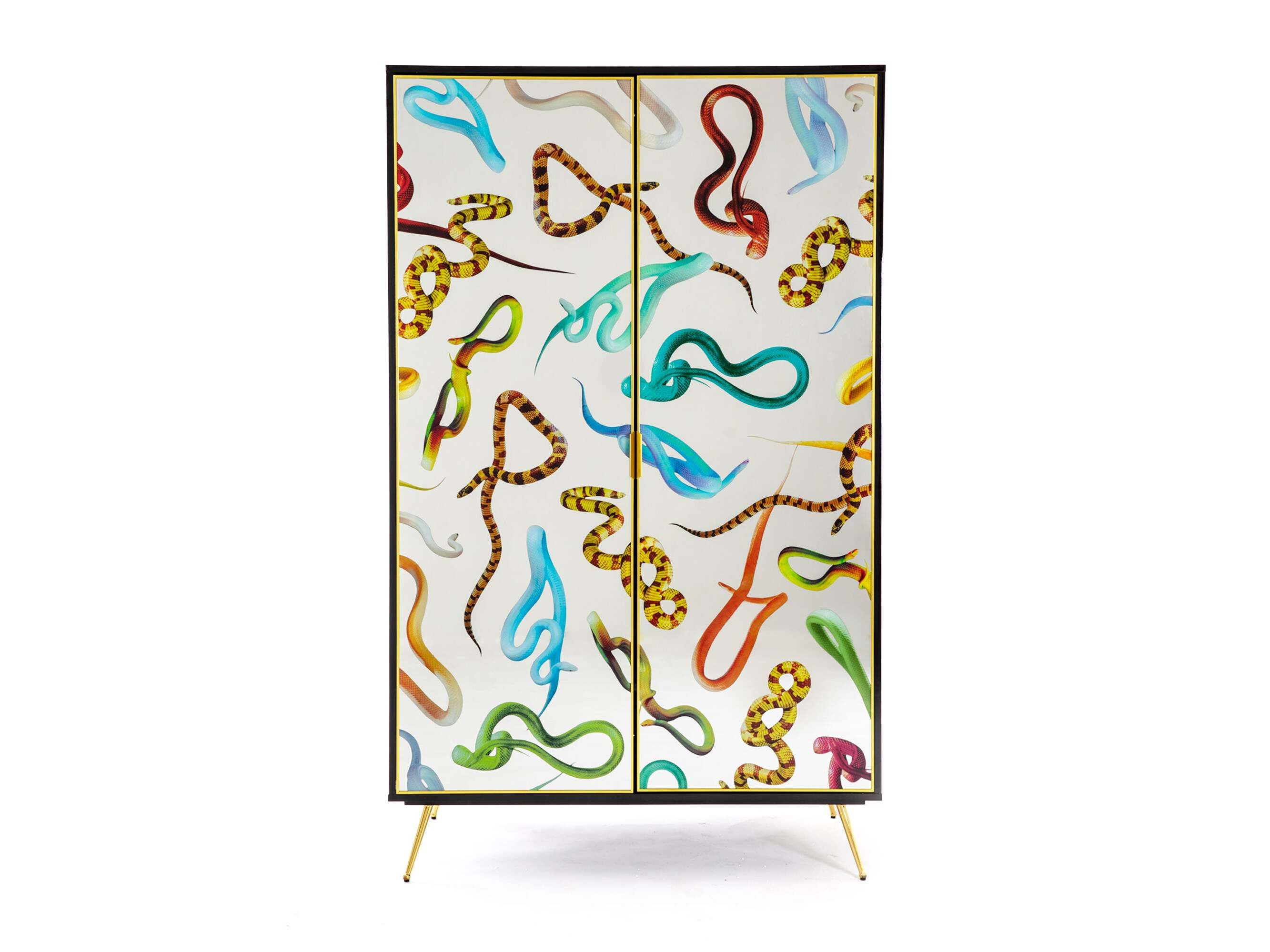 Настенный шкаф MDF с зеркалом Seletti Seletti wears Toiletpaper ARCH-00137413