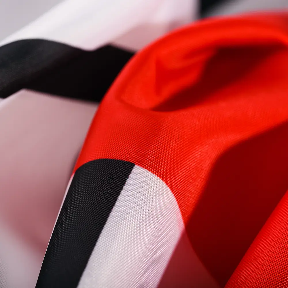 Штора для ванны Moroshka Memphis 180x200 см полиэстер цвет белый/красный STLM-2058758 - Вид №4