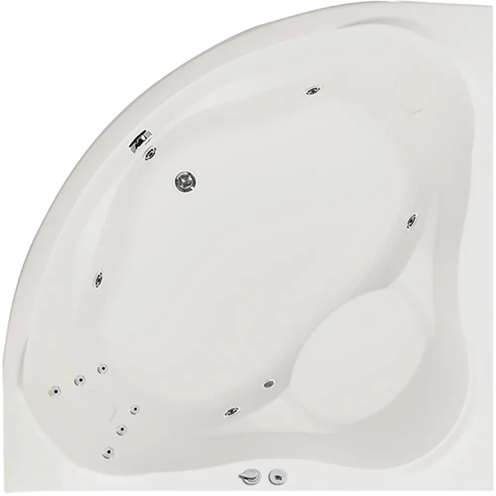 Ванна гидромассажная Aquanet Мальта акрил 150x150 см Без серии STLM-2099405