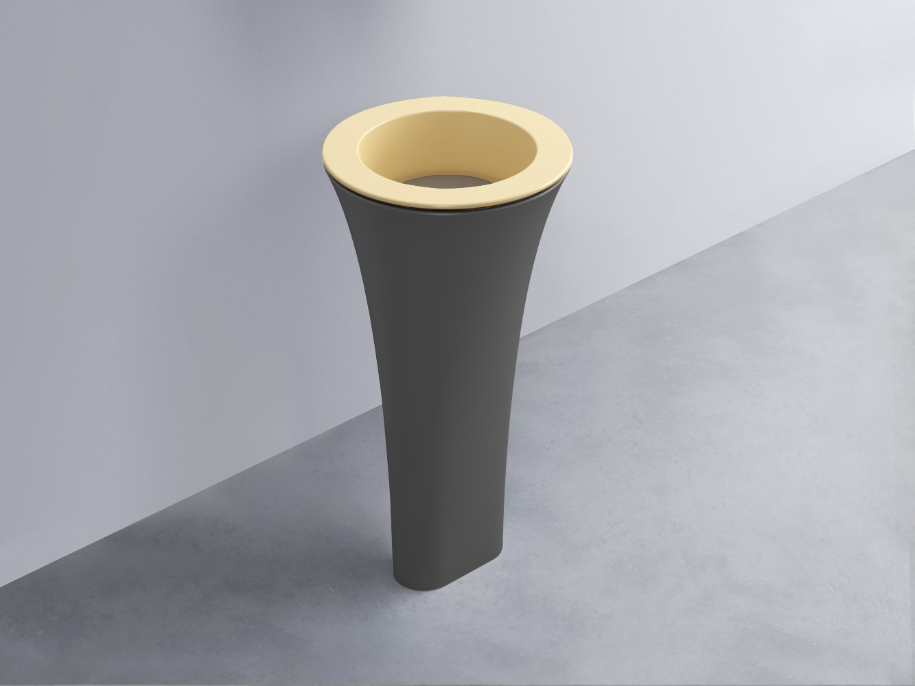 AMLA45-CN+AMPILT-AN+AMCOLT-CM Раковина Amedeo Tondo отдельностоящая cielo Enjoy + Amedeo Ceramica Cielo