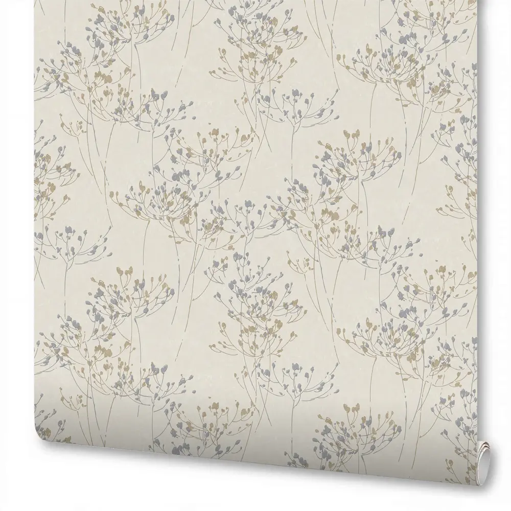 Обои флизелиновые Wallsecret Divina бежевые 1.06 м 8973-21 STLM-2077937