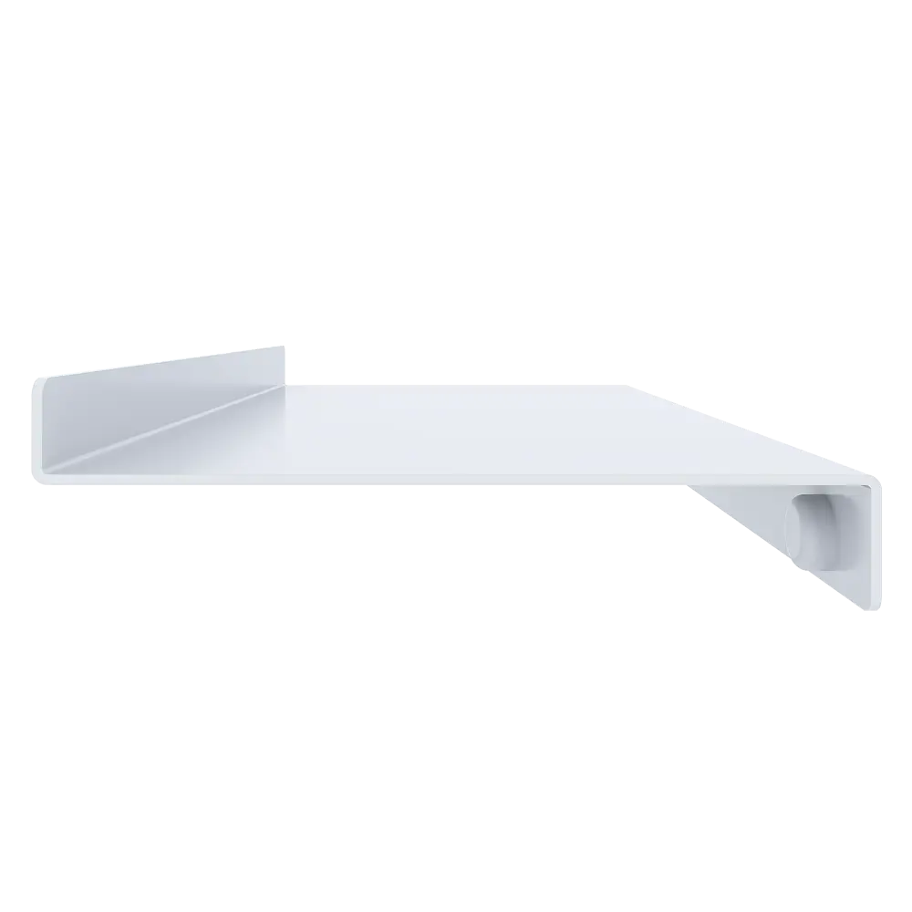 Настенная полка 22x12 см металл цвет белый KONSENSA STLM-2014406 - Вид №2