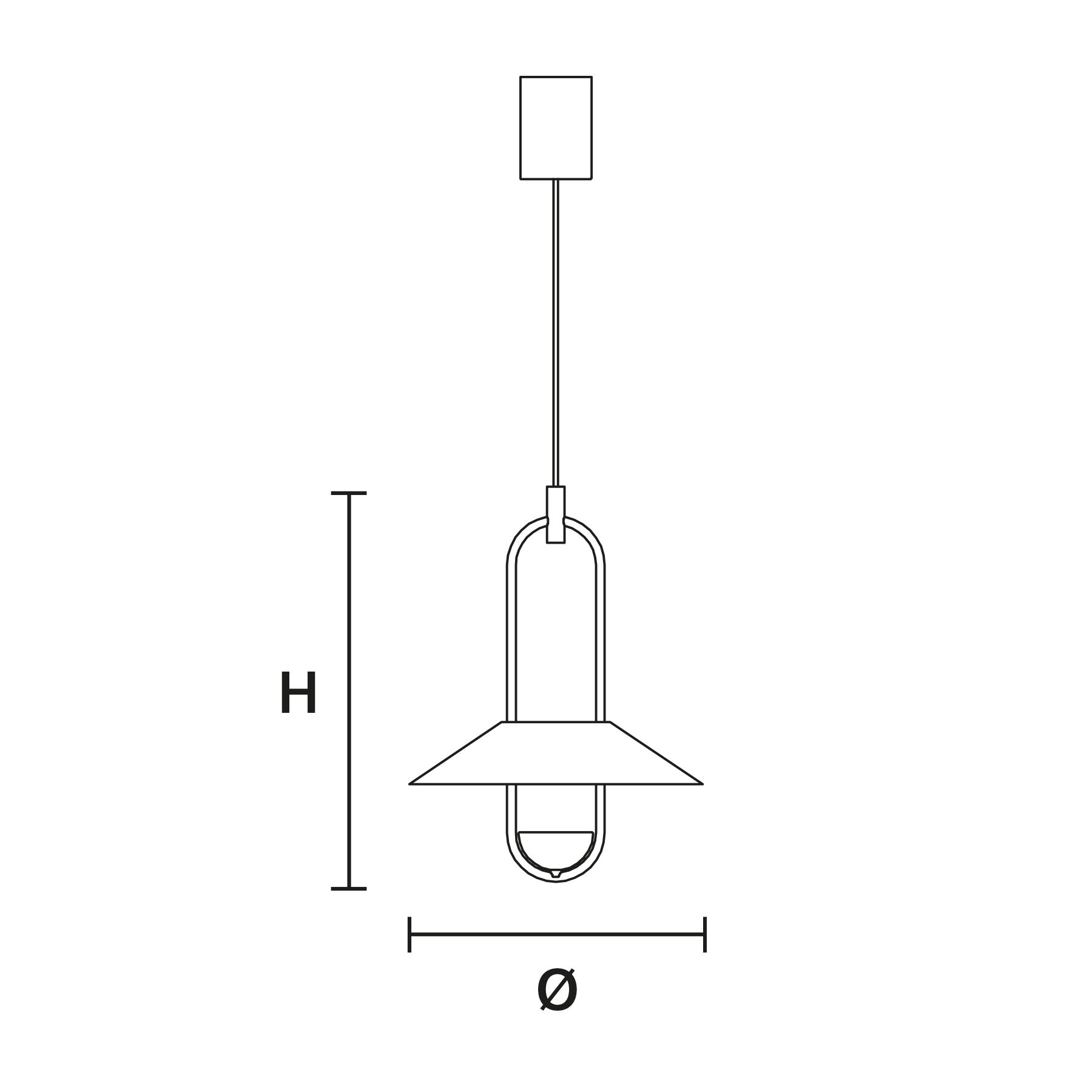 Металлический светодиодный подвесной светильник Masiero Luppiter ARCH-00111128 - Вид №3