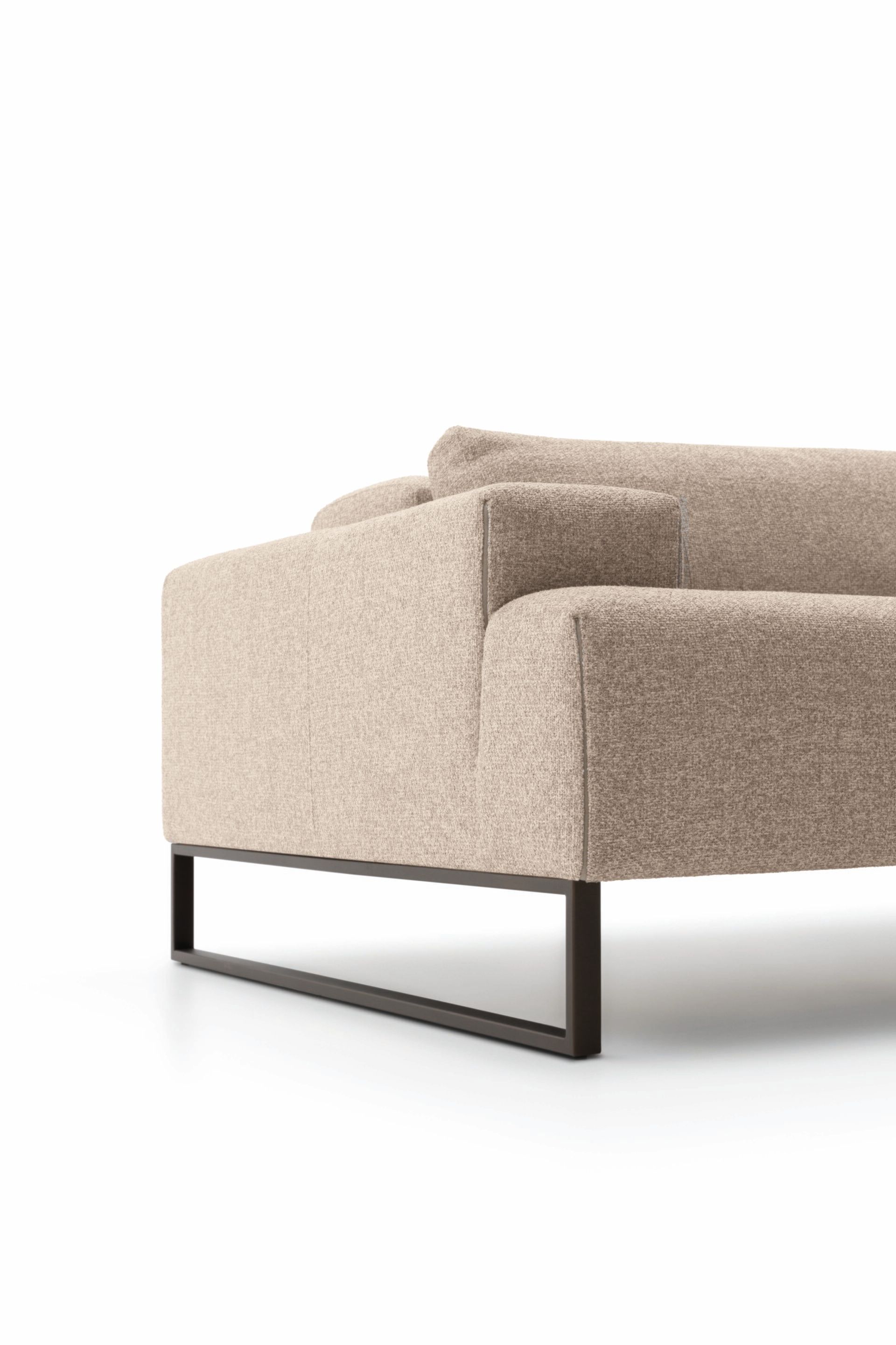 Тканевый диван с подголовником NICOLINE MOOREA ARCH-00091424 - Вид №3