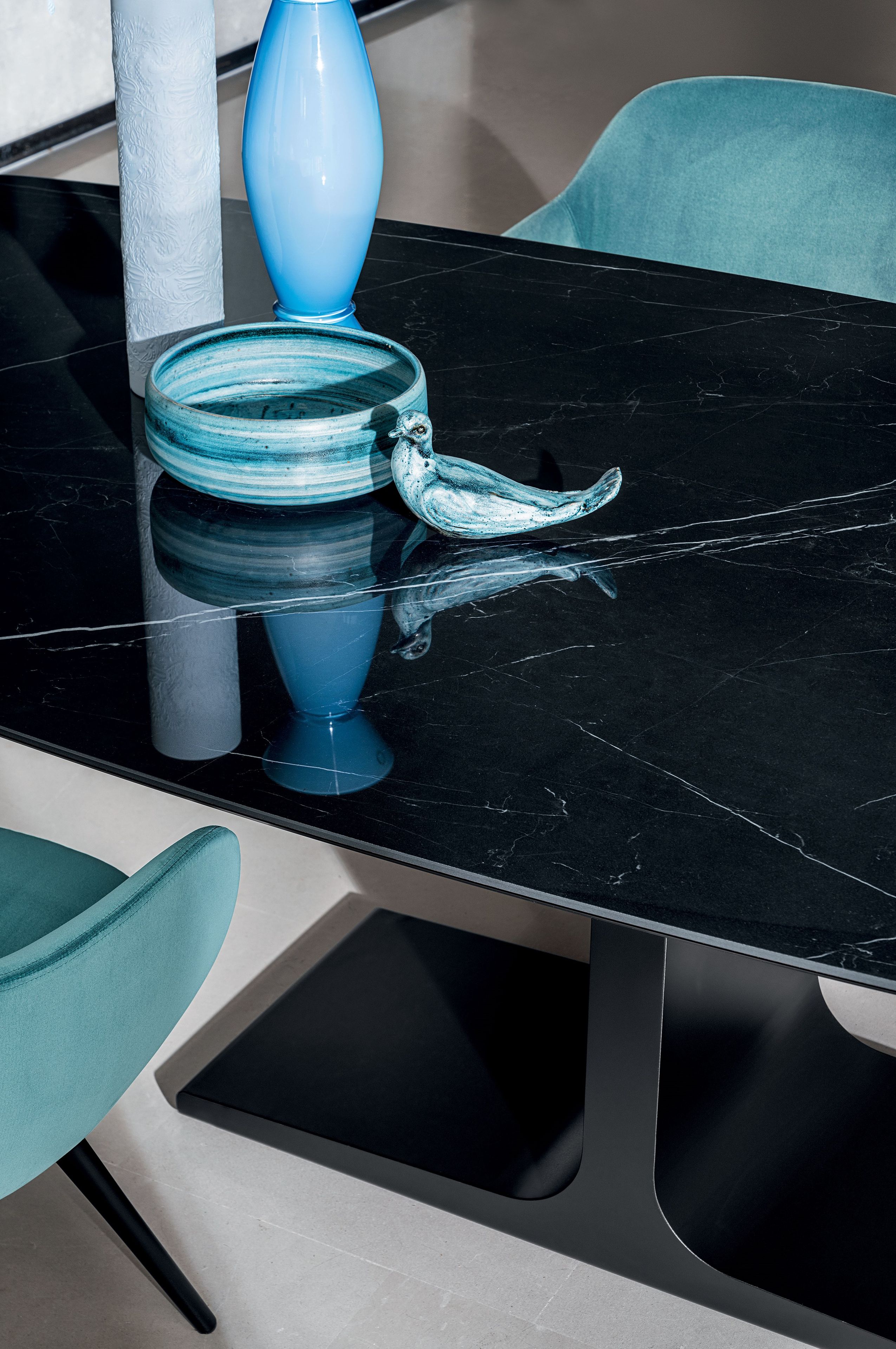 Прямоугольный стеклянный стол Sovet Italia ARCH-00031615 - Вид №7