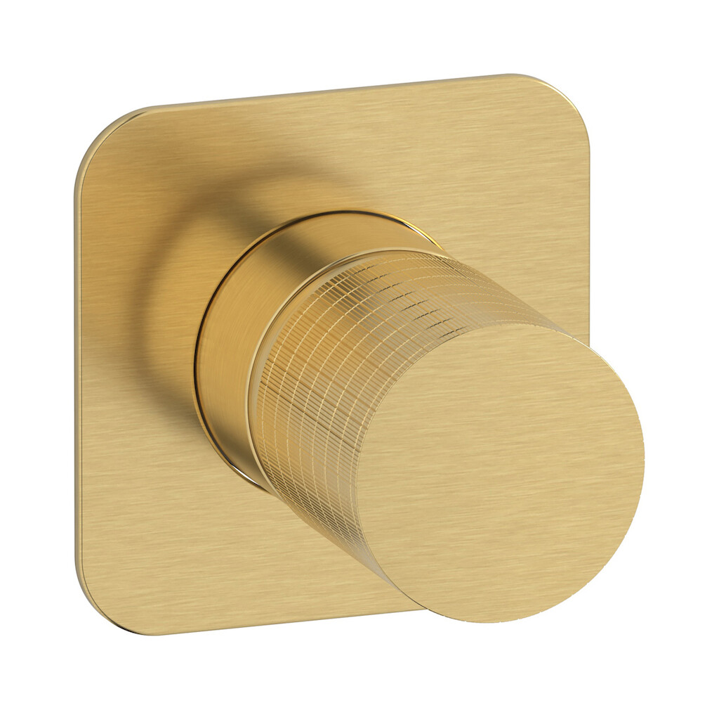 Внешние части встроенного смесителя на 1 потребителя WE ARE IB ga300os Brushed Gold Gatsby