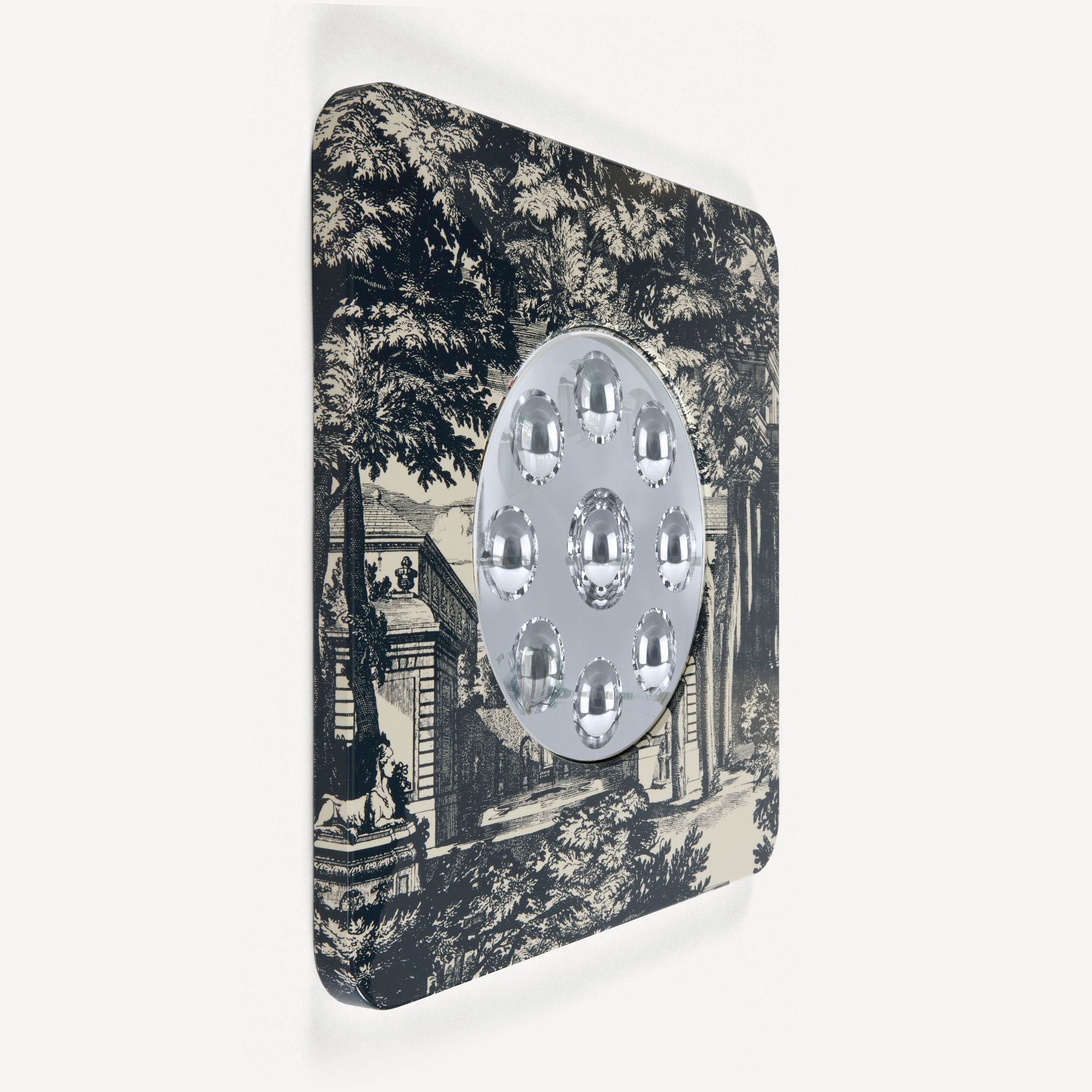 Зеркало в рамке Fornasetti Giardino Settecentesco ARCH-00040785 - Вид №1