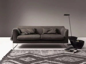 COR Мягкий кожаный диван в современном стиле Mell
