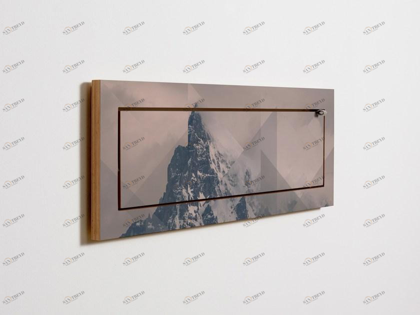 AMBIVALENZ Складная фанерная полка Fläpps shelf 80×27-1 Fl060047