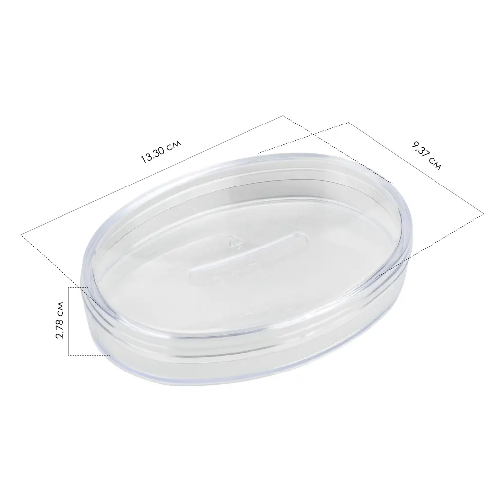 BEROSSI Dakota - прозрачная мыльница для ванной 89377118 STLM-1410006 - Вид №8