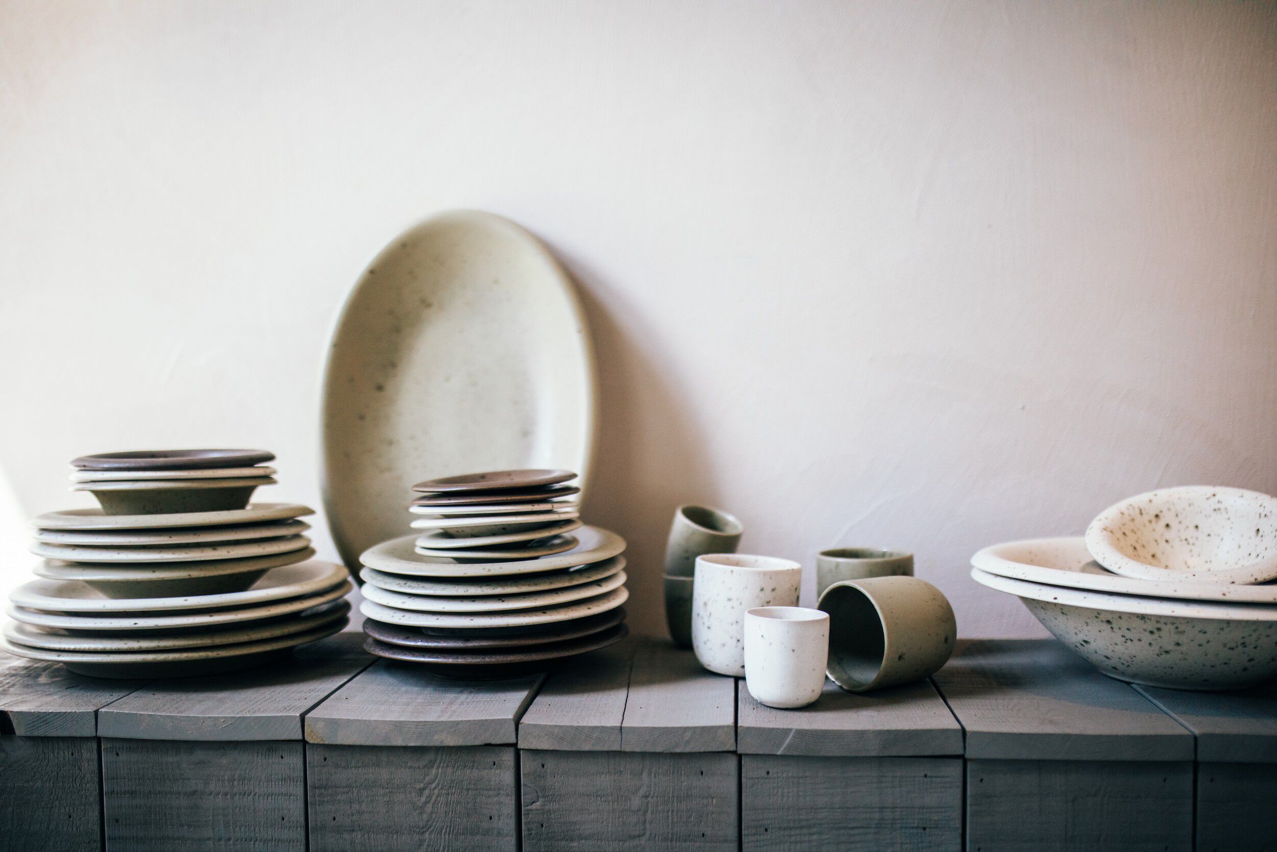 Керамическая овальная сервировочная тарелка POMAX Bosque ARCH-00150636 - Вид №5