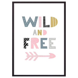 93852761 Постер Wild & Free 07-0602-40х60, 40х60 см STLM-0590978 ДОМ КОРЛЕОНЕ