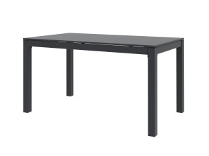 Металлический выдвижной садовый стол