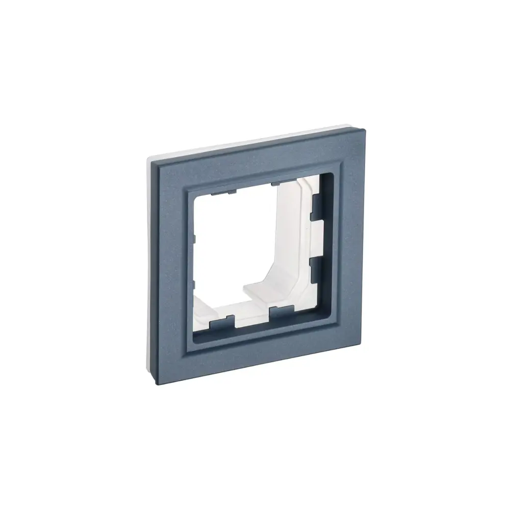 Рамка для розеток и выключателей IEK Brite 1 пост IP44 цвет маренго STLM-2201906