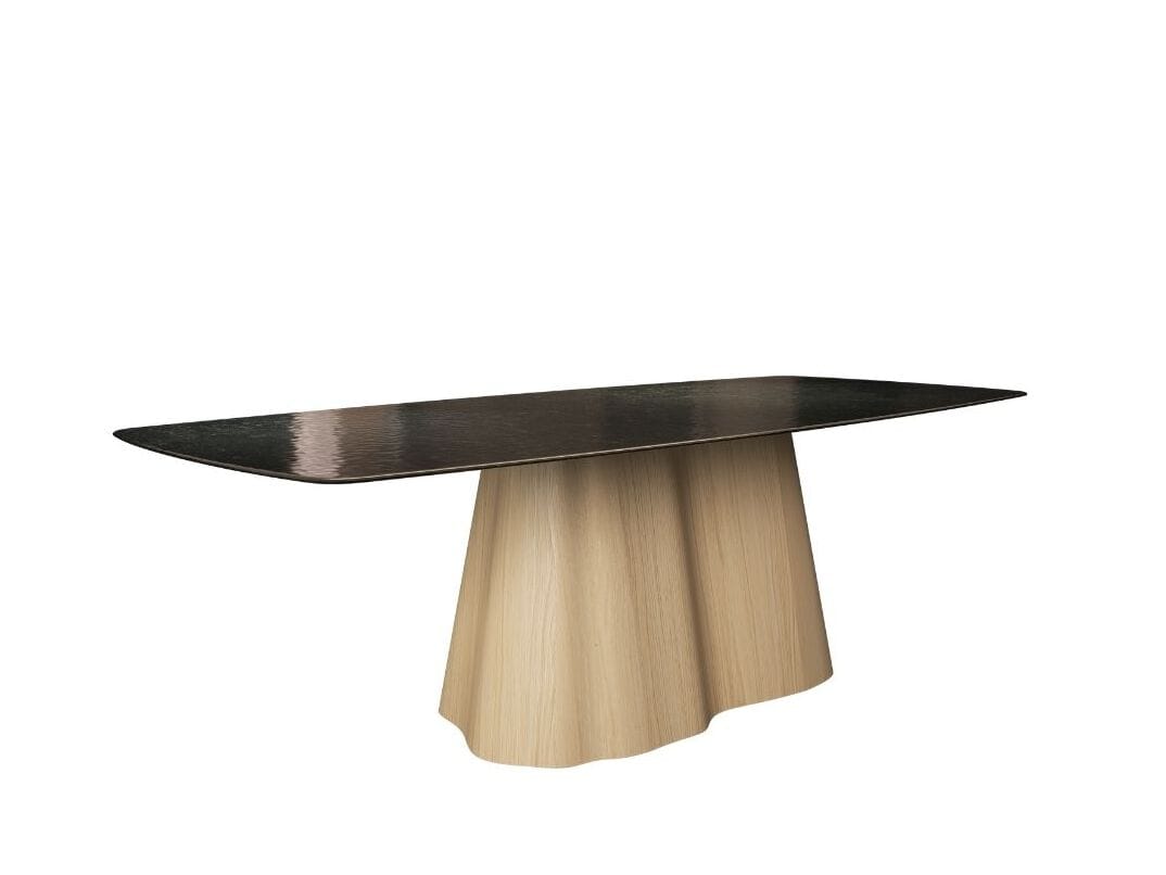 Прямоугольный обеденный стол из дерева и стекла NORD ARIN Мэрилин ARCH-00034807 - Вид №2