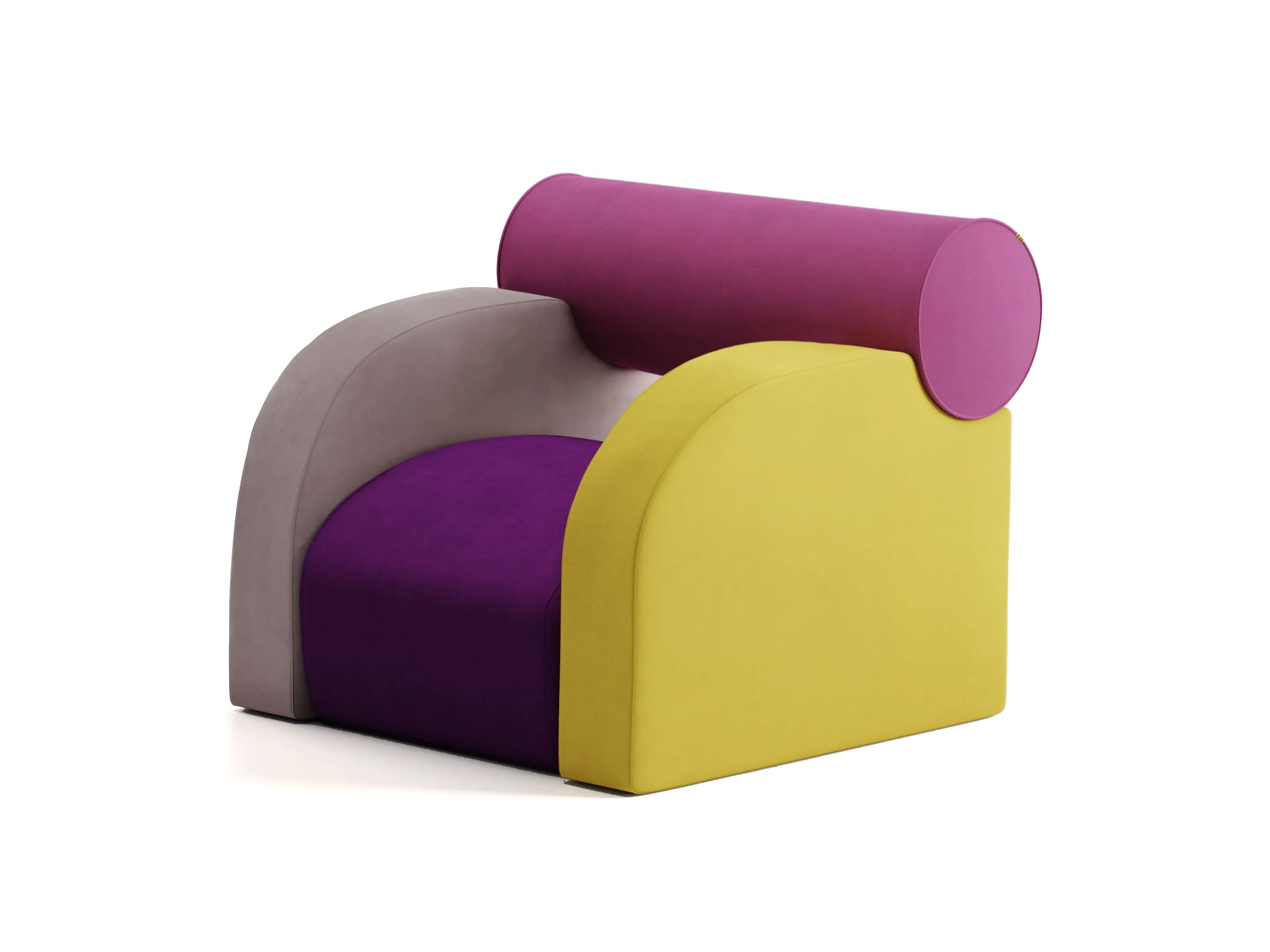 Тканевое кресло с подлокотниками Paolo Nesi DEMONTE MOI ARCH-00044358 - Вид №9