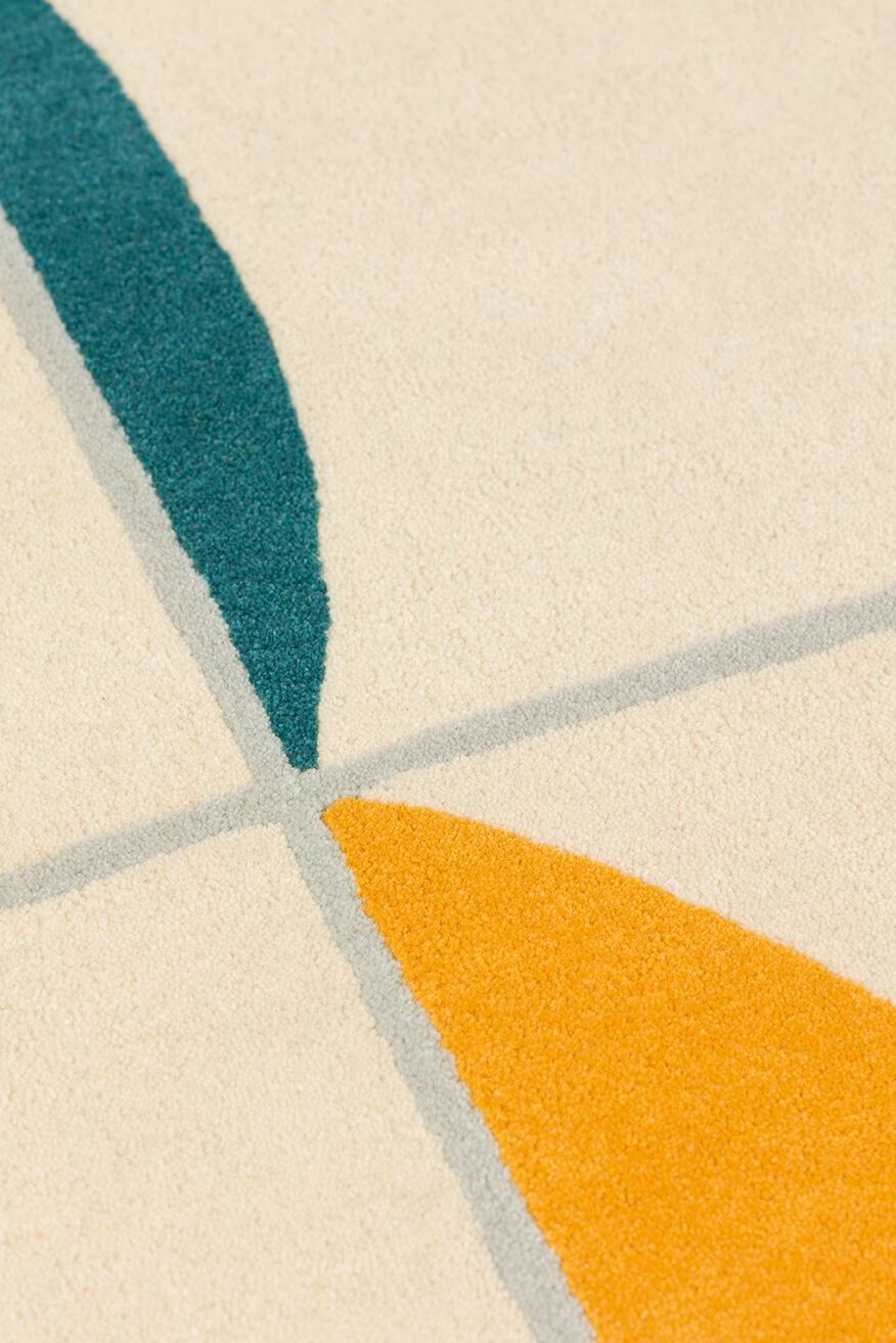 Прямоугольный ковер с рисунком из шерсти Toulemonde Bochart STABILE MULTI ARCH-00150997 - Вид №1