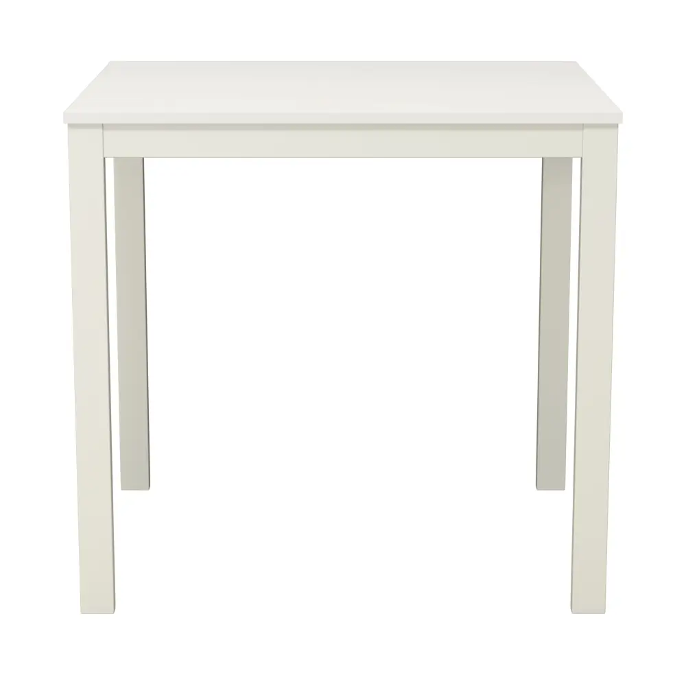 Стол кухонный TBL-005 раздвижной 79-109x75x 68 см прямоугольник ДСП цвет белый Santreyd Стол раздвижной STLM-2203640 - Вид №2