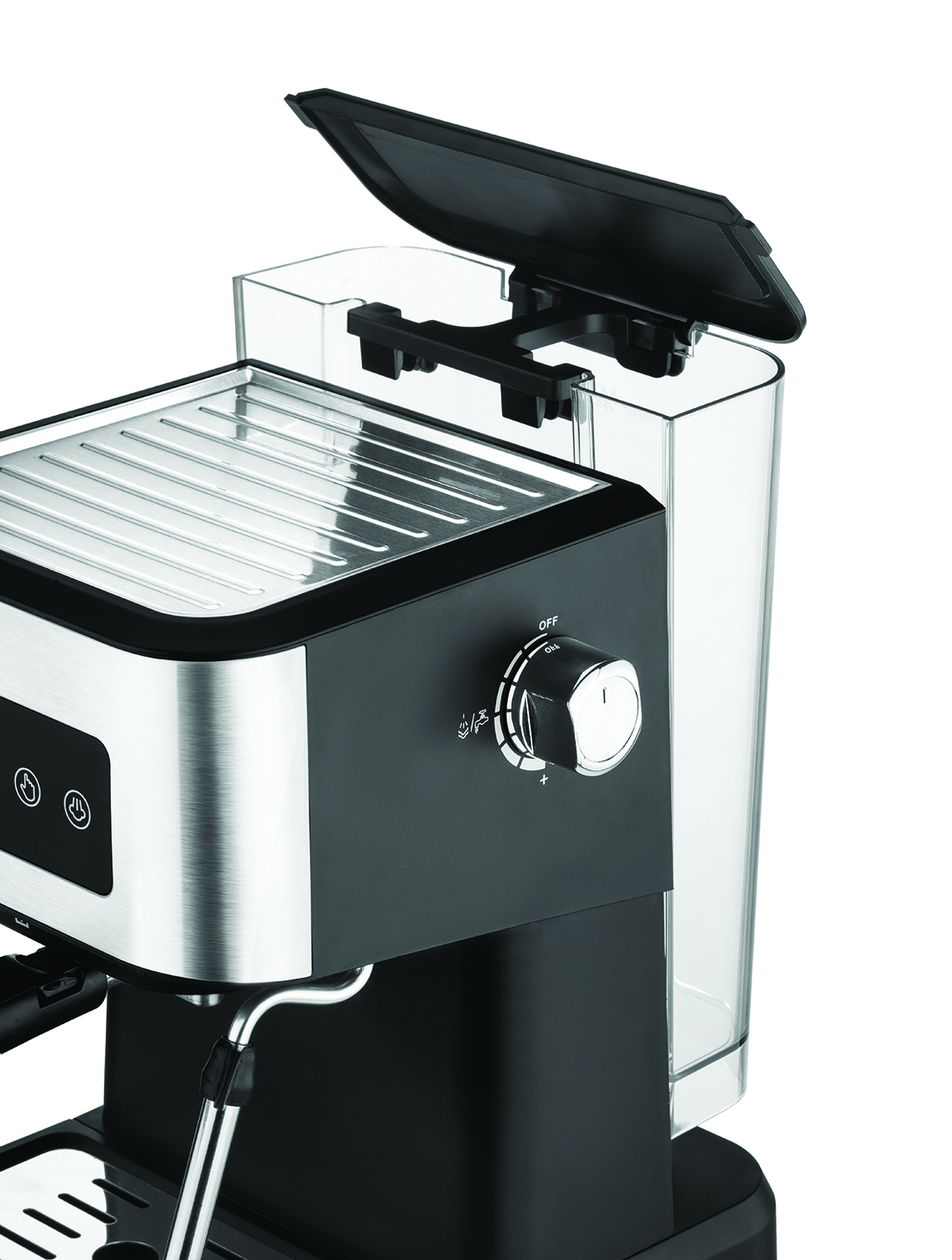 9113727 Кофеварка рожковая ZELMER EXPRESSO ZCM6255 черный STDN-0058732 - Вид №2