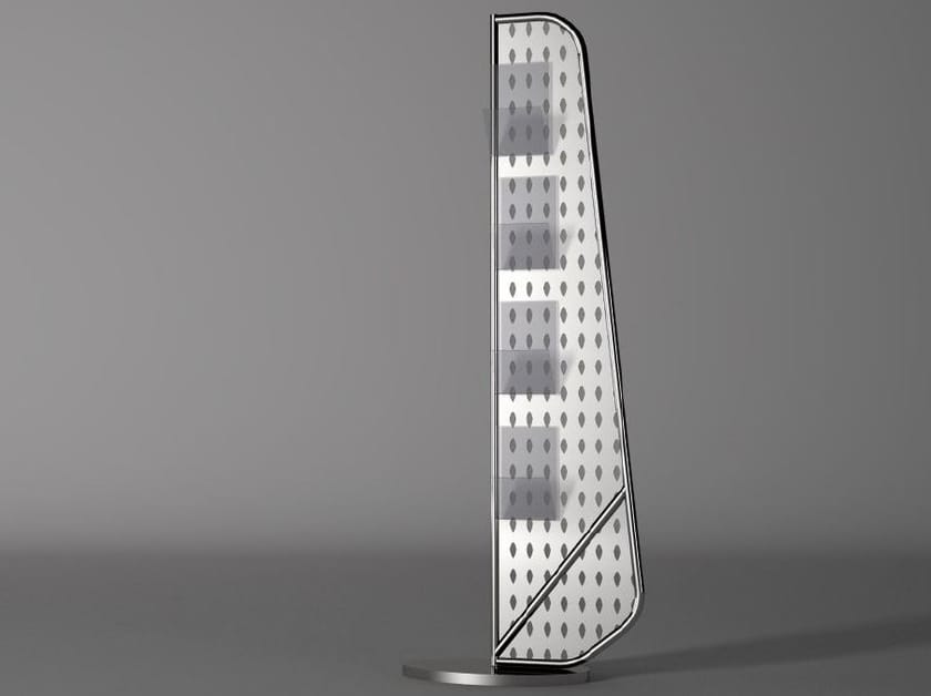 Оцинкованная листовая витрина для брошюр Viscio Urban Design Green ARCH-00027696