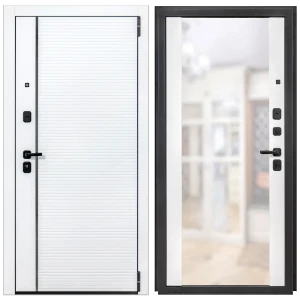 PORTIKA Входная дверь металлическая с зеркалом и замками 4 класса защиты 89397568