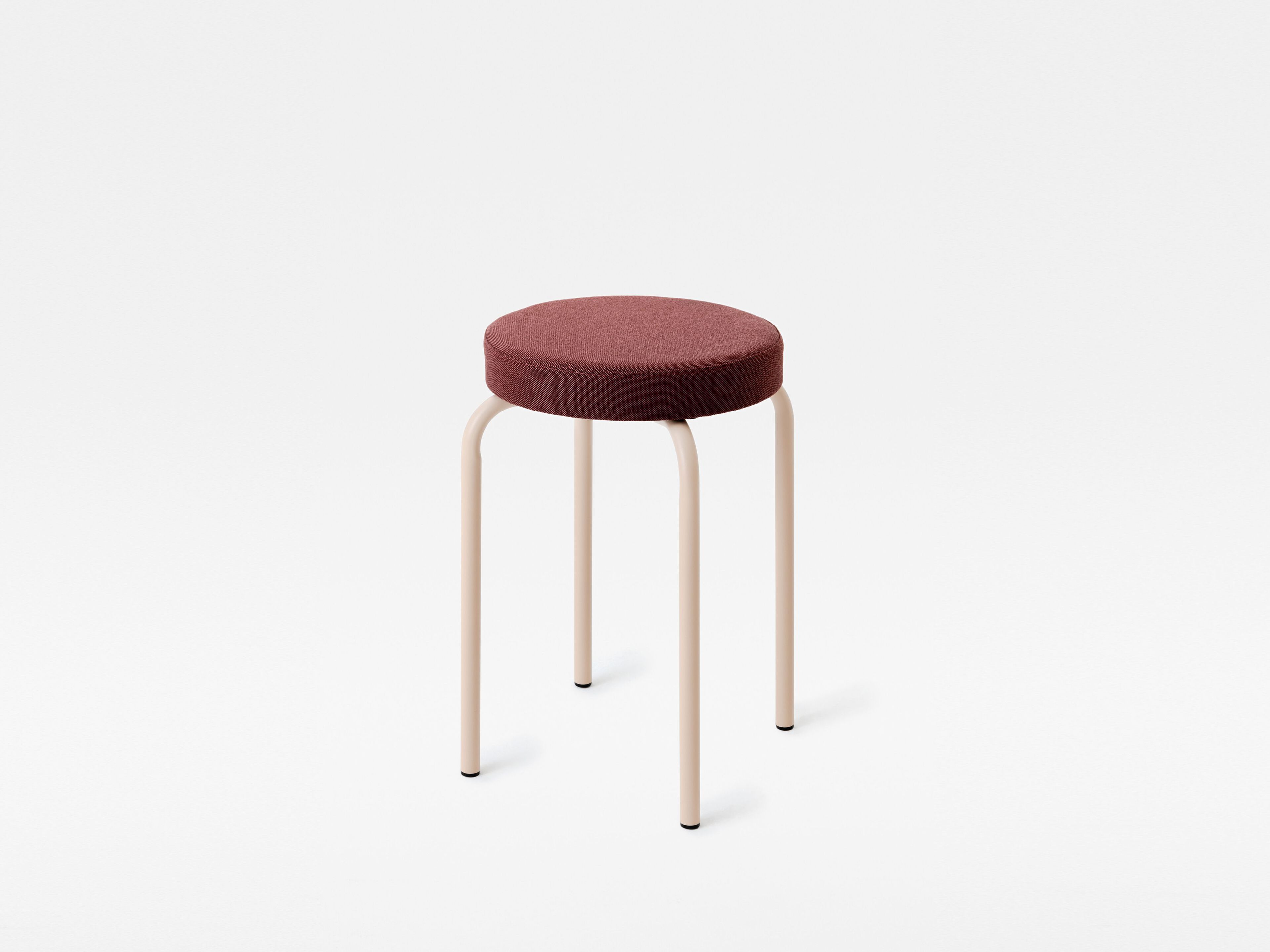 Штабелируемый стул из бука с мягким сиденьем Mara Easy ARCH-00082938