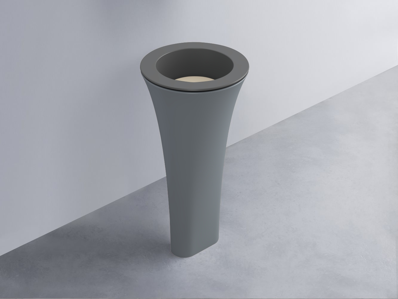 AMLA45-CM+AMPILT-LN+AMCOLT-BR Раковина Amedeo Tondo отдельностоящая cielo Enjoy + Amedeo Ceramica Cielo