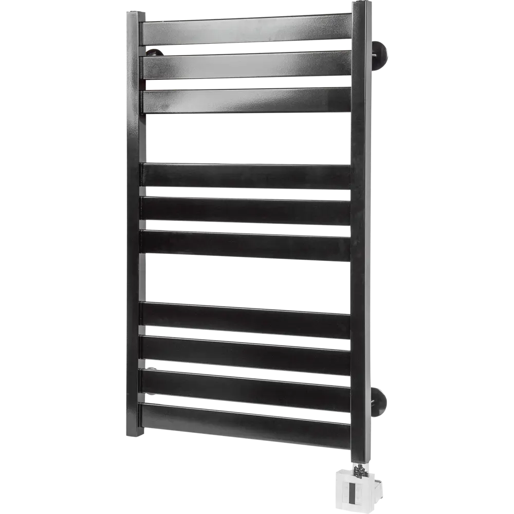 Полотенцесушитель электрический Вармо Спектра П14 600 Вт, 50х69 см, цвет чёрный STLM-2154665