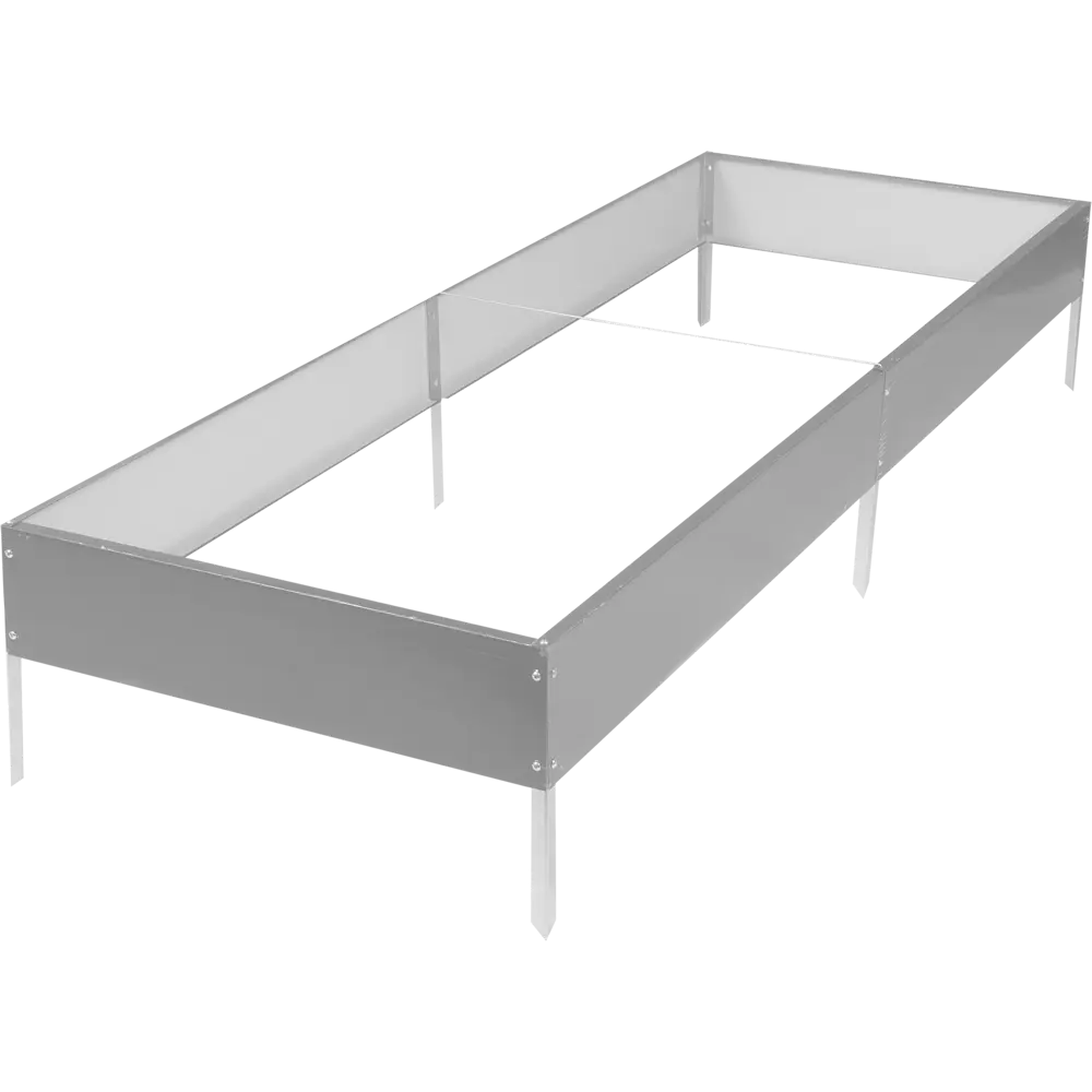Грядка оцинкованная 2x0.7x0.173 м серый Santreyd STLM-2190911