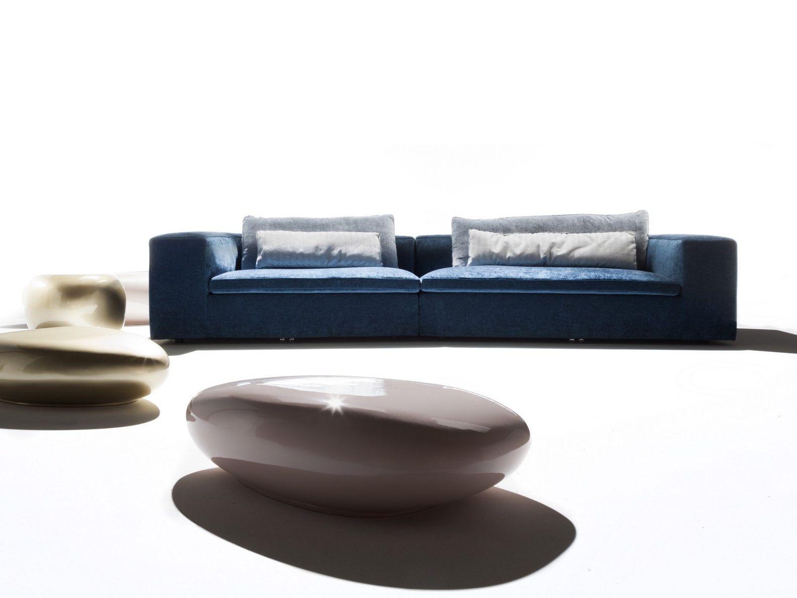 Тканевый диван с полуостровом ERBA ITALIA DAVID ARCH-00058506 - Вид №10