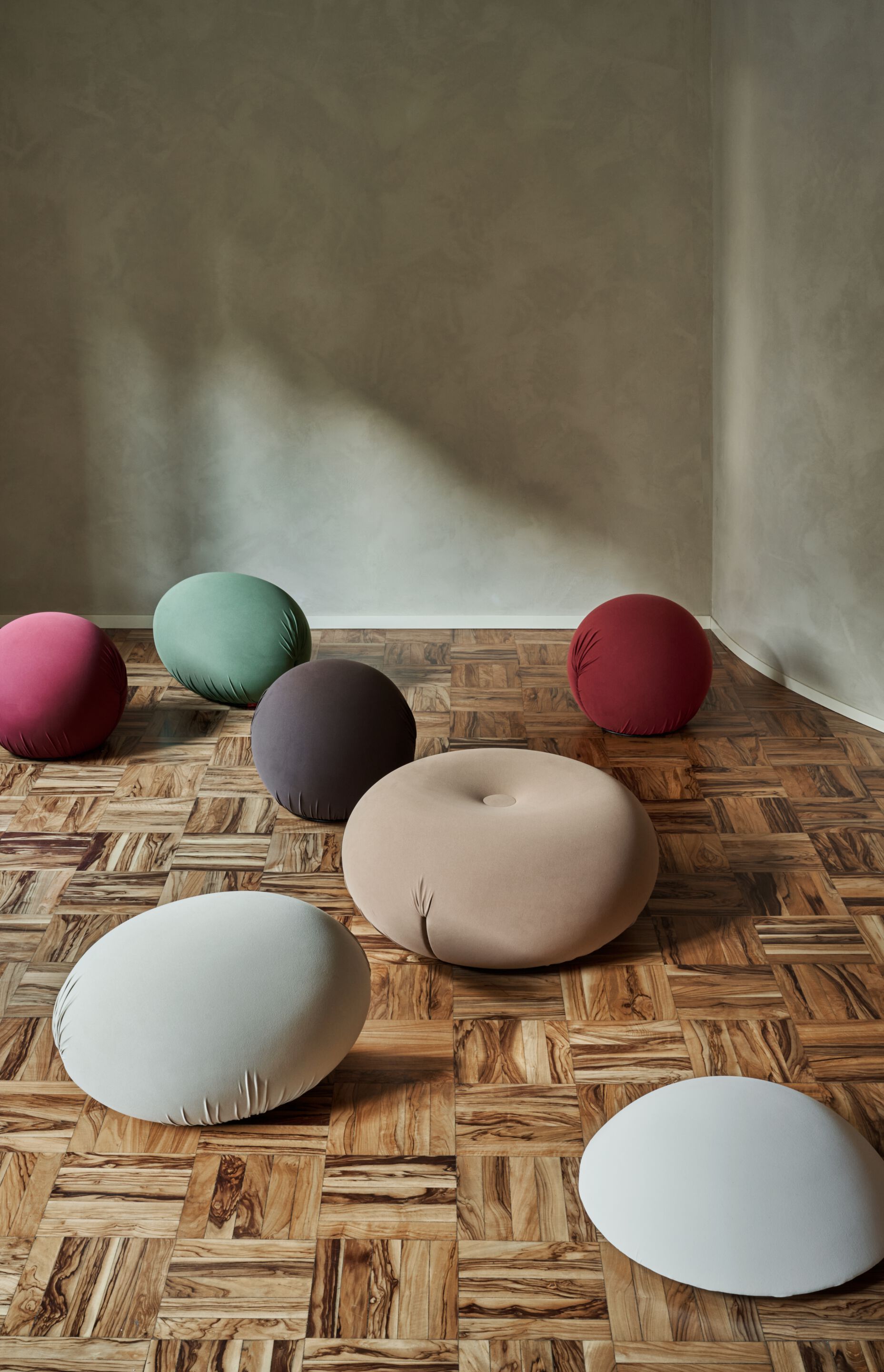 Овальный пуф из ткани BALERI ITALIA Tato ARCH-00014913 - Вид №10