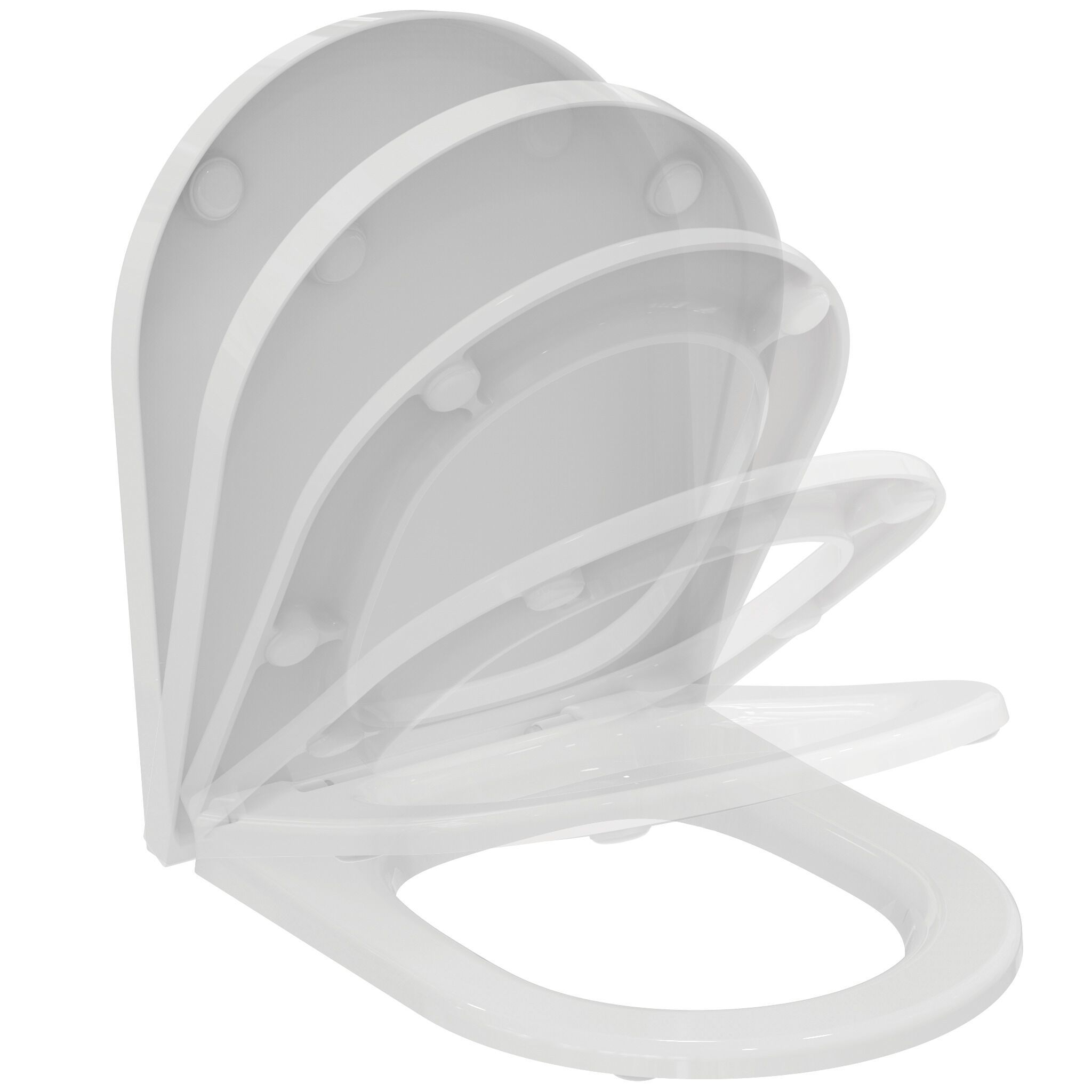 Мягкое пластиковое сиденье для унитаза Ideal Standard La Dolce Vita ARCH-00031353 - Вид №4