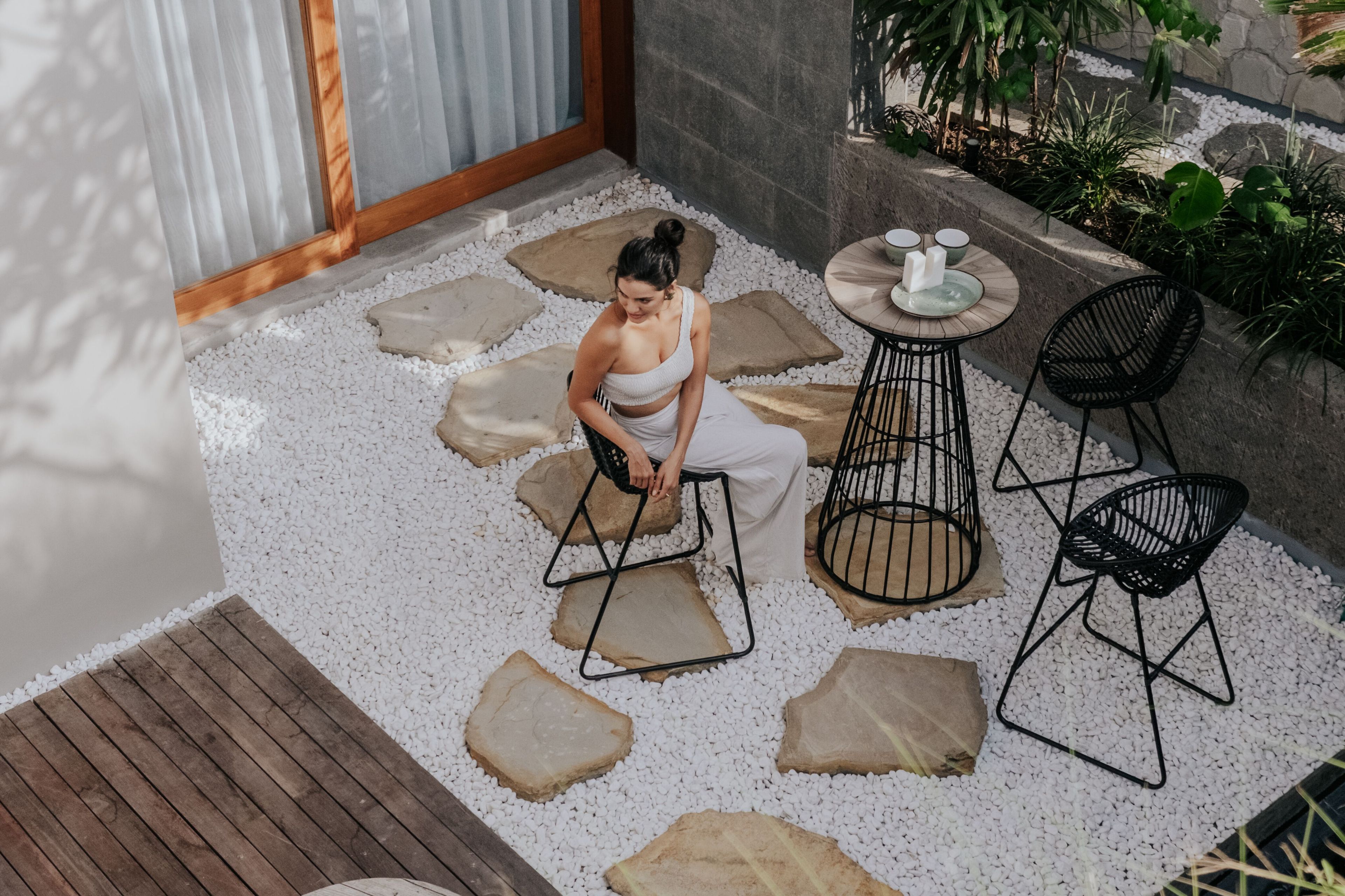 Сани высокий садовый стул cbdesign ARCH-00148324 - Вид №4