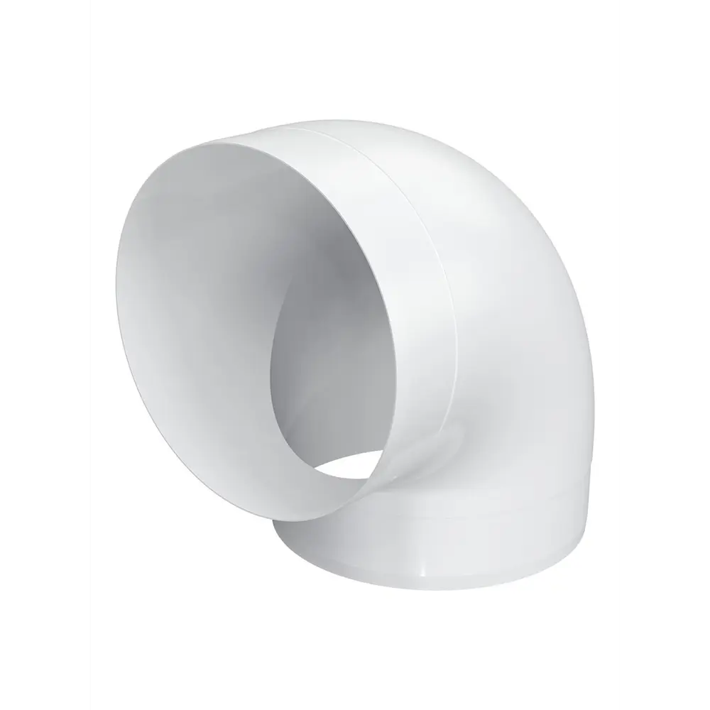 Колено круглое Fonet D150 мм 90 градусов пластик STLM-2198719