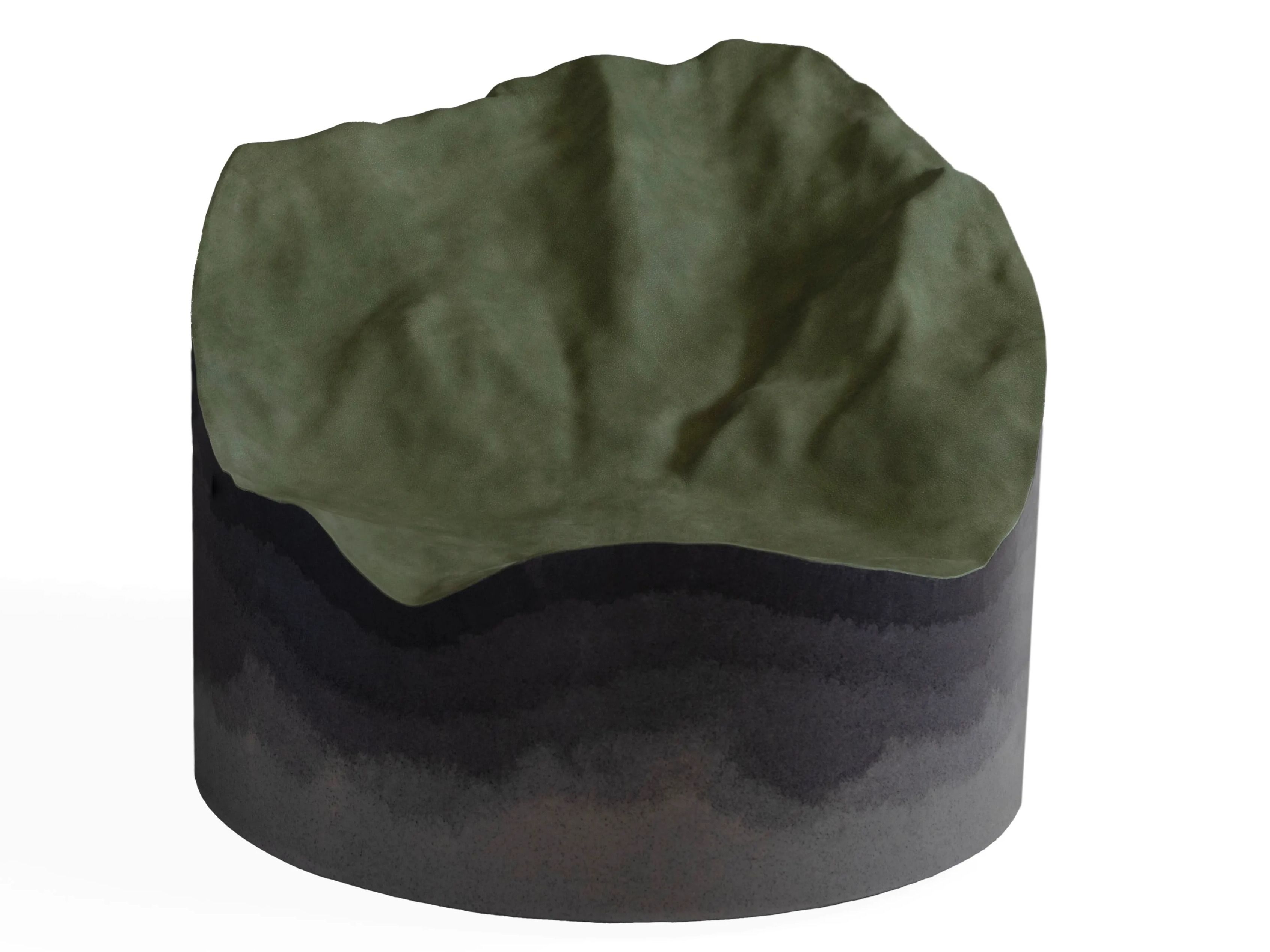 Бархатное кресло alcarol Geomorphic 2023 ARCH-00006538