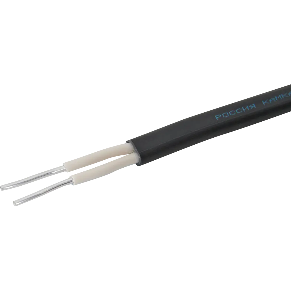 Кабель Камкабель АВВГ 2x4 мм 50 м ГОСТ цвет черный STLM-2203963 - Вид №1