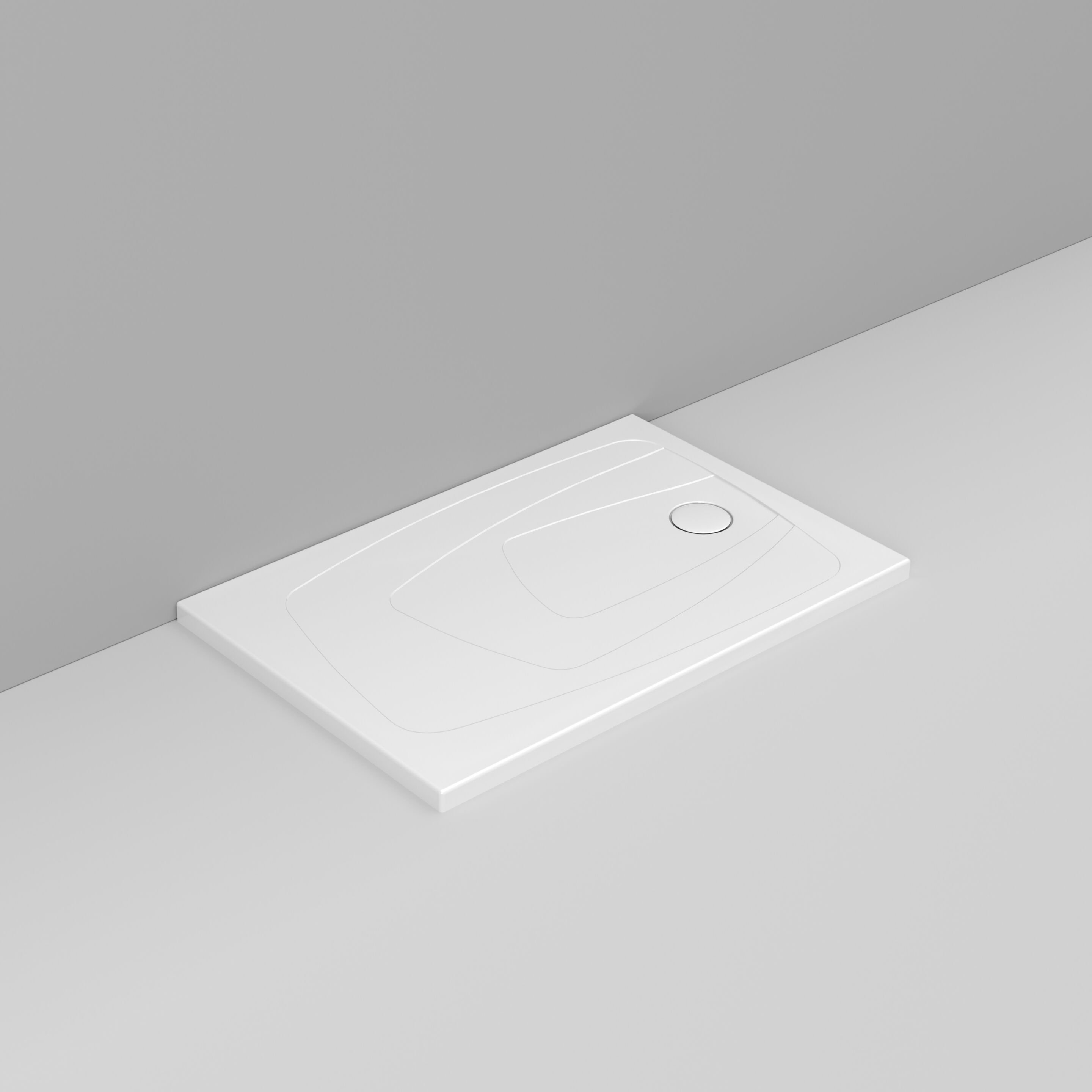 Керамический нескользящий прямоугольный поддон для душа Ceramica Dolomite за пределами ARCH-00148401 - Вид №25