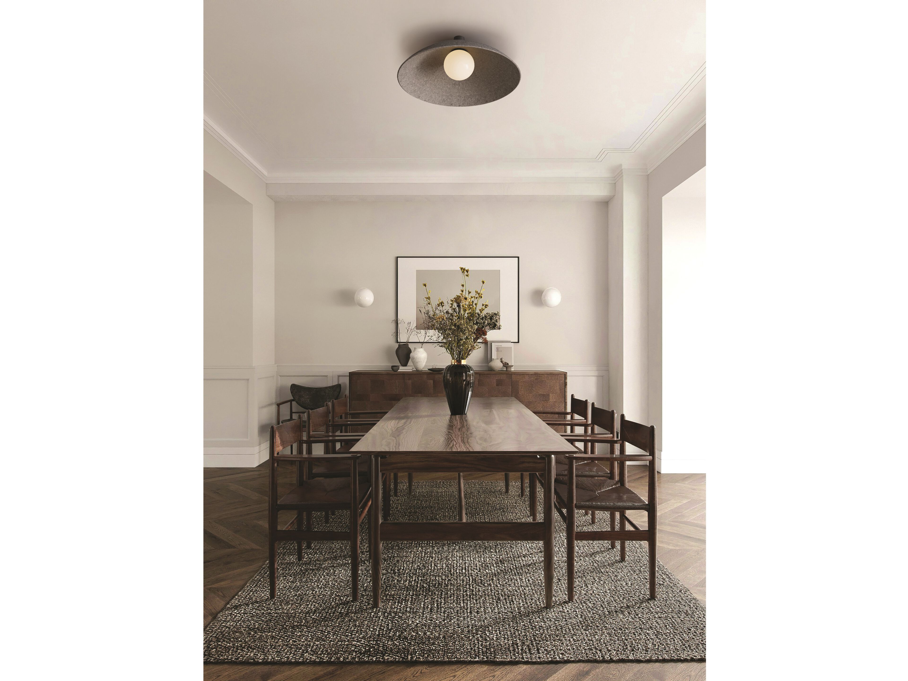 Светодиодный потолочный светильник из полиэтилена PAN Ace ARCH-00129646 - Вид №1