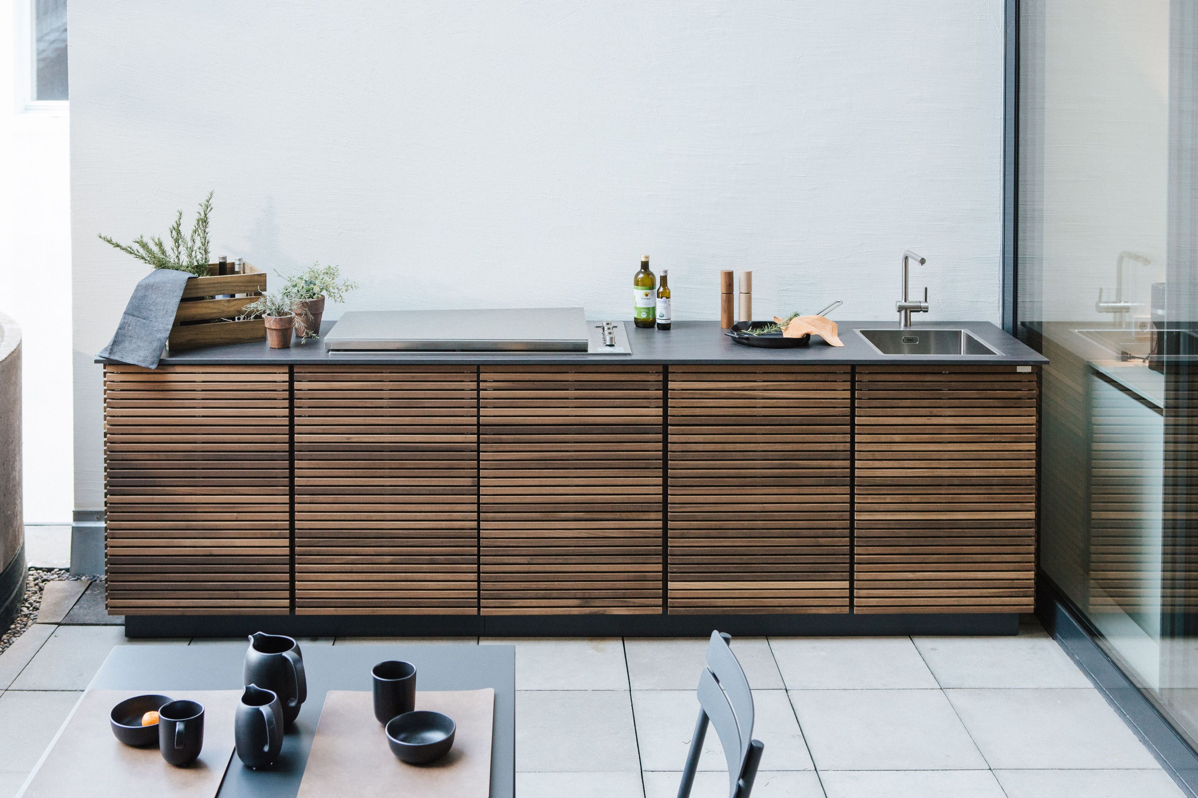 Встроенная кухня на открытом воздухе CUBIC OUTDOOR LIVING CUBIC OUTDOOR KITCHEN C1 ARCH-00149096 - Вид №4