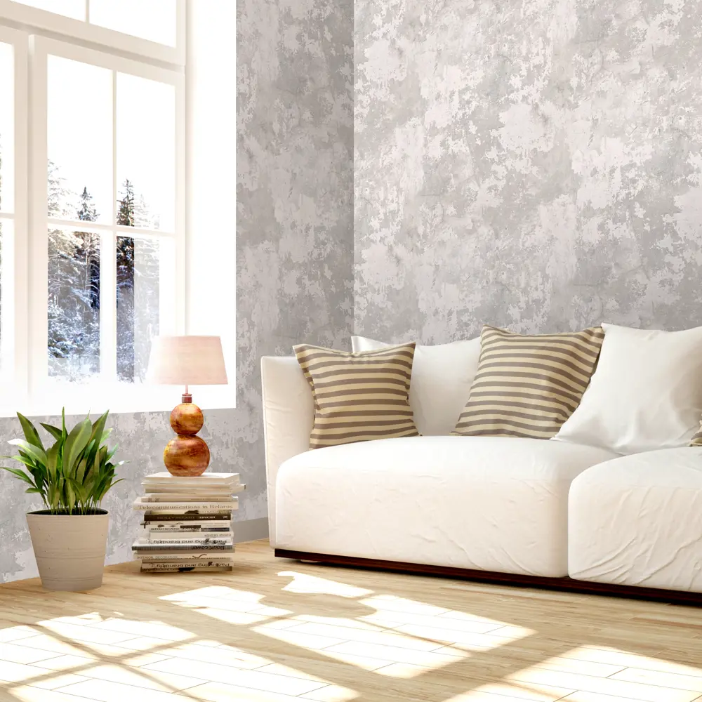 Обои флизелиновые Grandecolife Exposure бежевые 0.53 м EP3002 STLM-2128843 - Вид №3