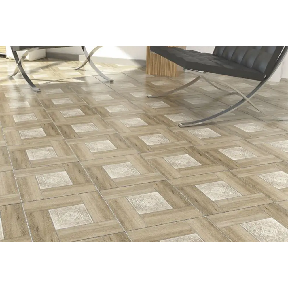 Плитка напольная Alma Ceramica «Ранчо» 41.8х41.8 см 1.92 м² цвет коричневый STLM-2014309 - Вид №5